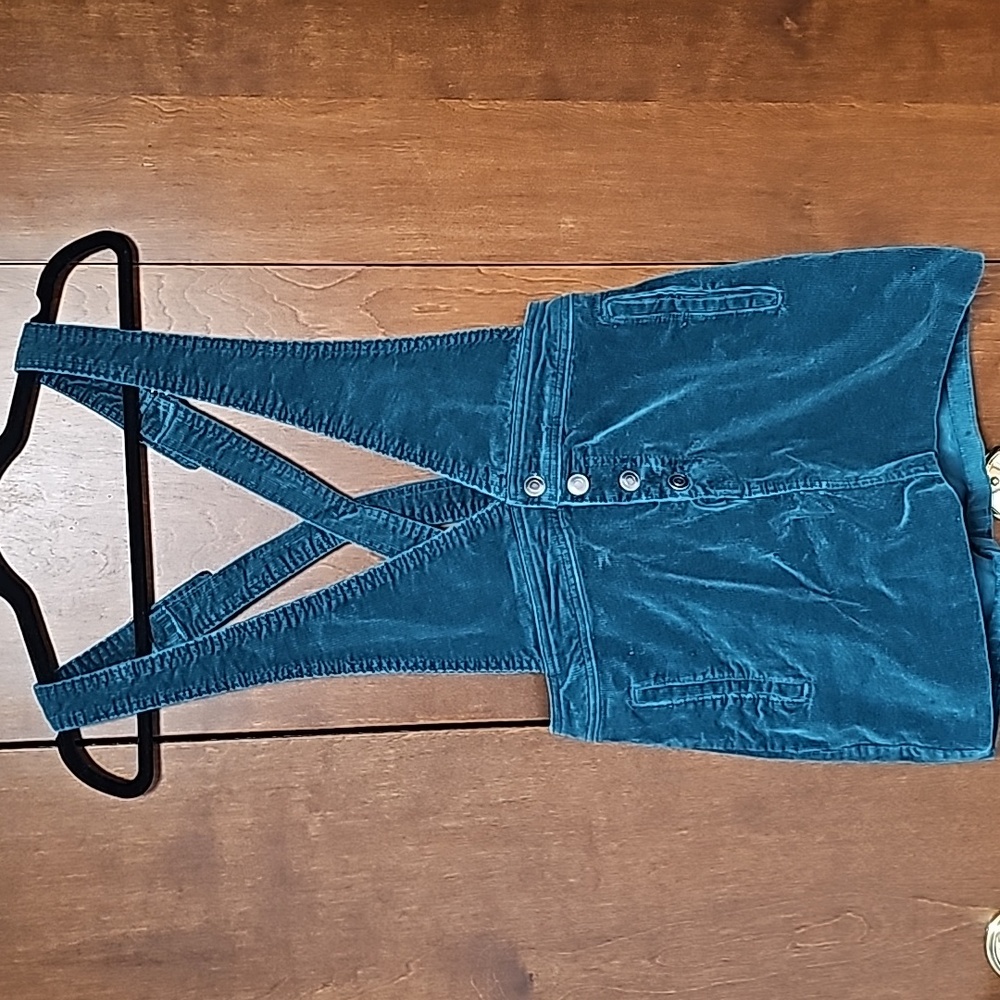 Wild Fable Women's Mini Overall Dress with Pockets.